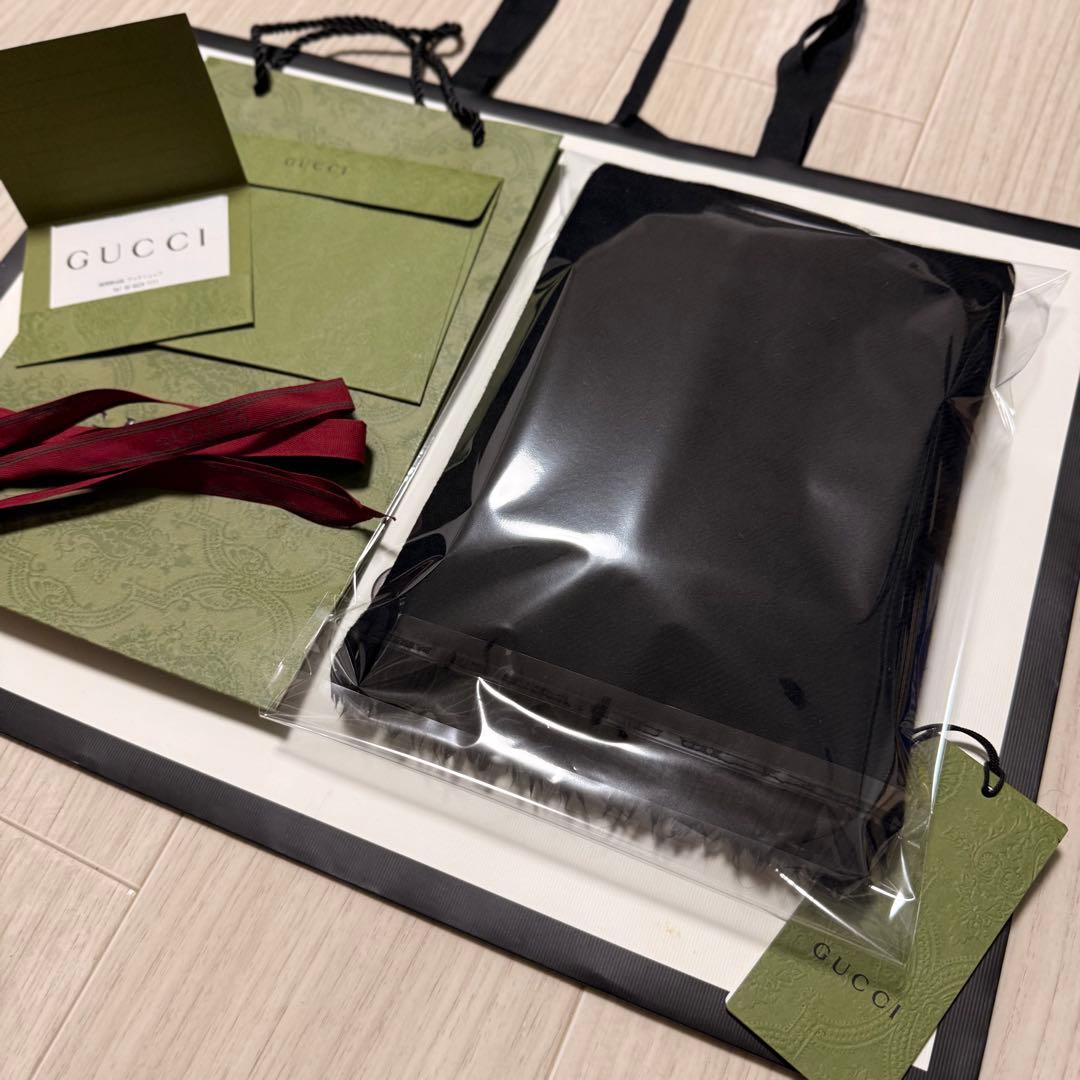 正規GUCCIマフラー✨グッチマフラー　メンズ　グッチ　マフラー　ストール