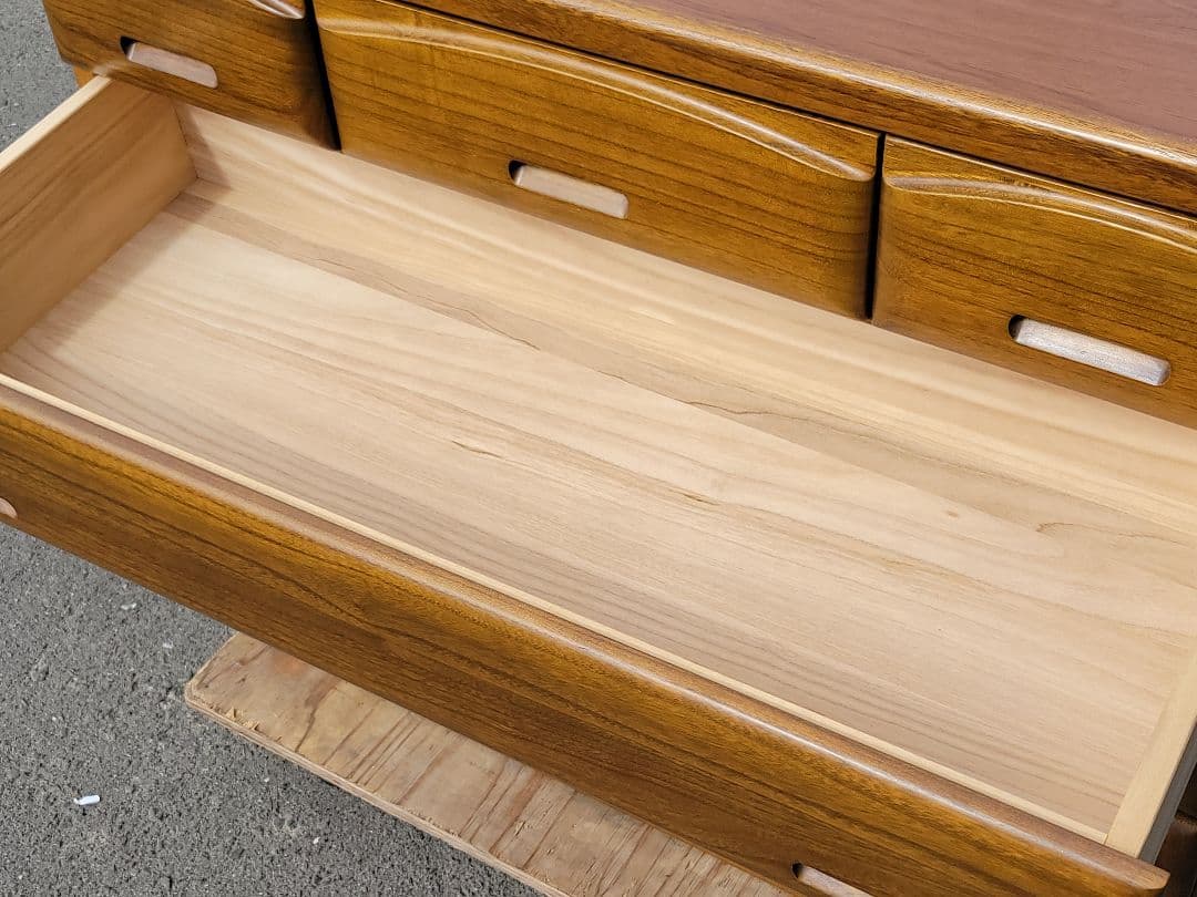 木製 チェスト タンス キャビネット ナチュラルカラー