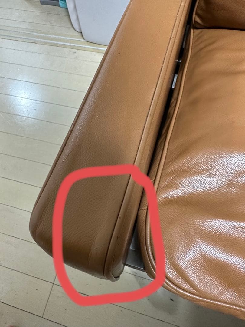 ポールケアホルム PK31 ダブルソファ 本革 リプロダクト　キャメル