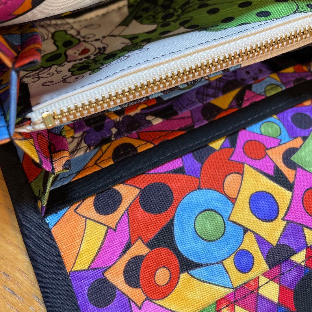 長財布　やりくり財布　ハンドメイド　廃盤レア生地