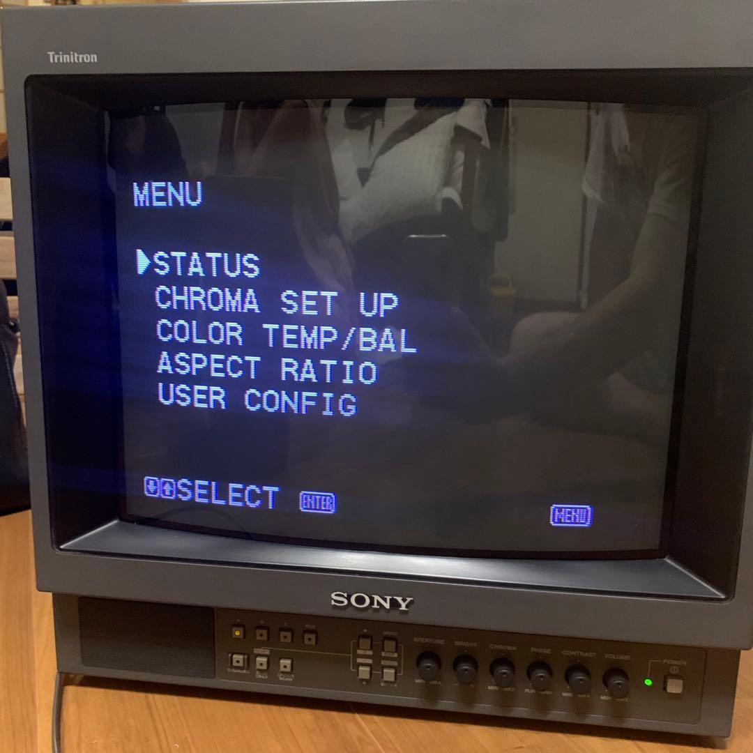 14型トリニトロンカラービデオピクチャーモニター PVM-14M1J SONY