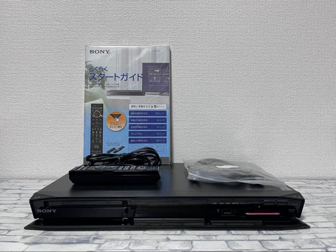 美品　1TB 3番組録画　ソニー　ブルーレイレコーダー　BDZ-ET1100