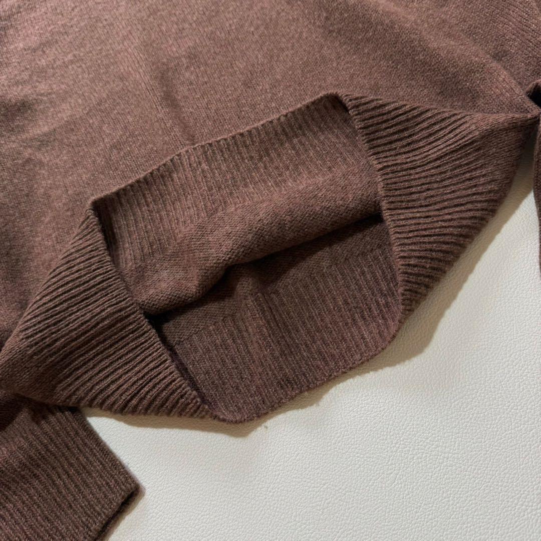 美品　マーガレットハウエル　ウールカシミヤ　ニット　Mスコットランド製