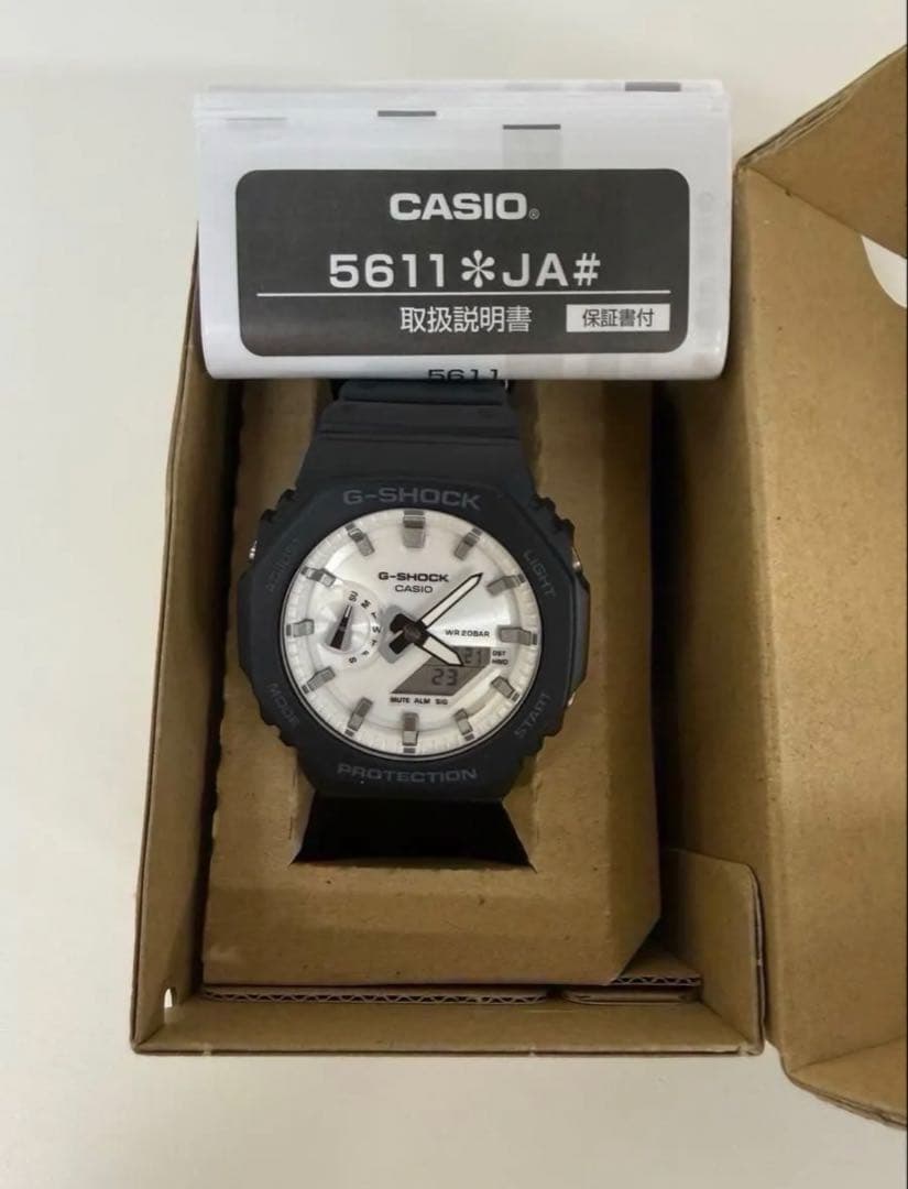 新品・未開封G-SHOCK Gショック GA-2100WD-1AJF 八角形