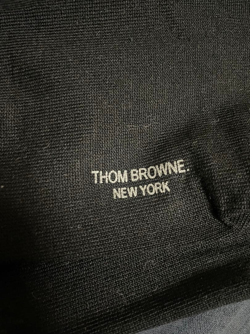 THOM BROWNE オーバーザカーフソックス ブラック