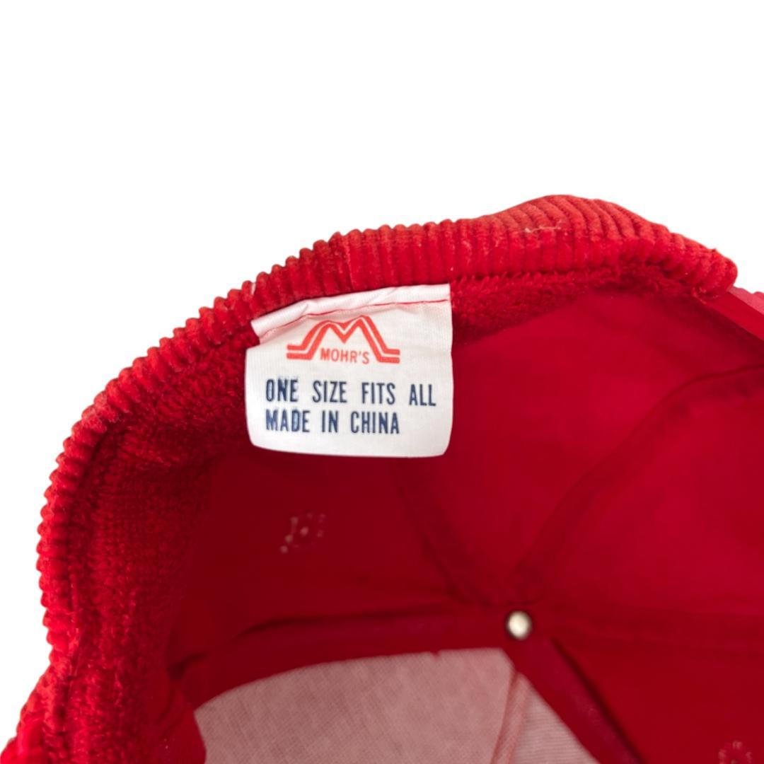 【ニックネーム】激レア　８０s　Ore Ida　コーデュロイ　キャップ