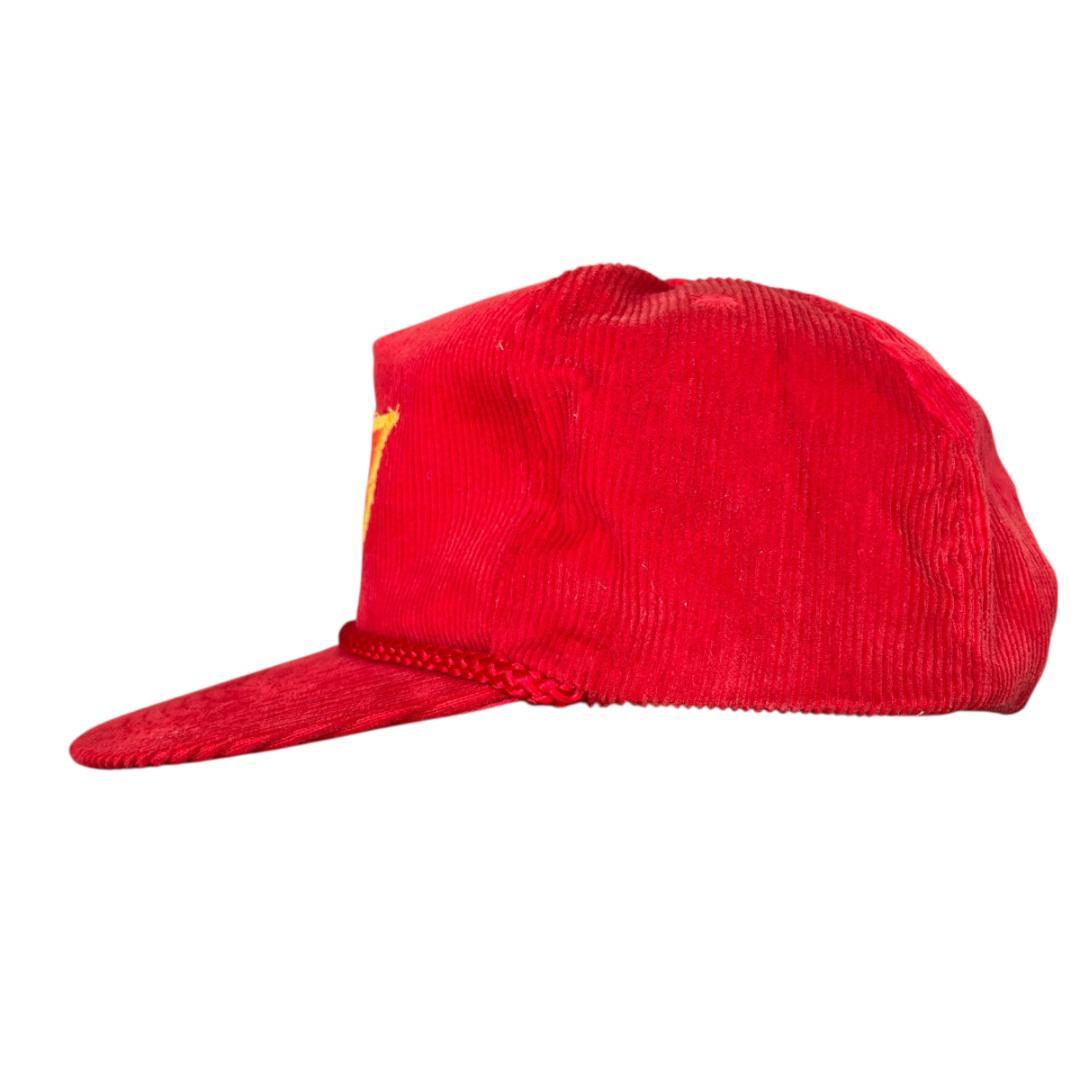 【ニックネーム】激レア　８０s　Ore Ida　コーデュロイ　キャップ