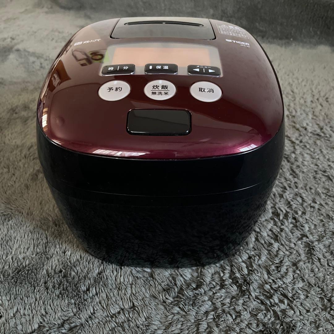 【ピンクの猫 】TIGER JPC-JS炊飯器 IH加熱2017年製