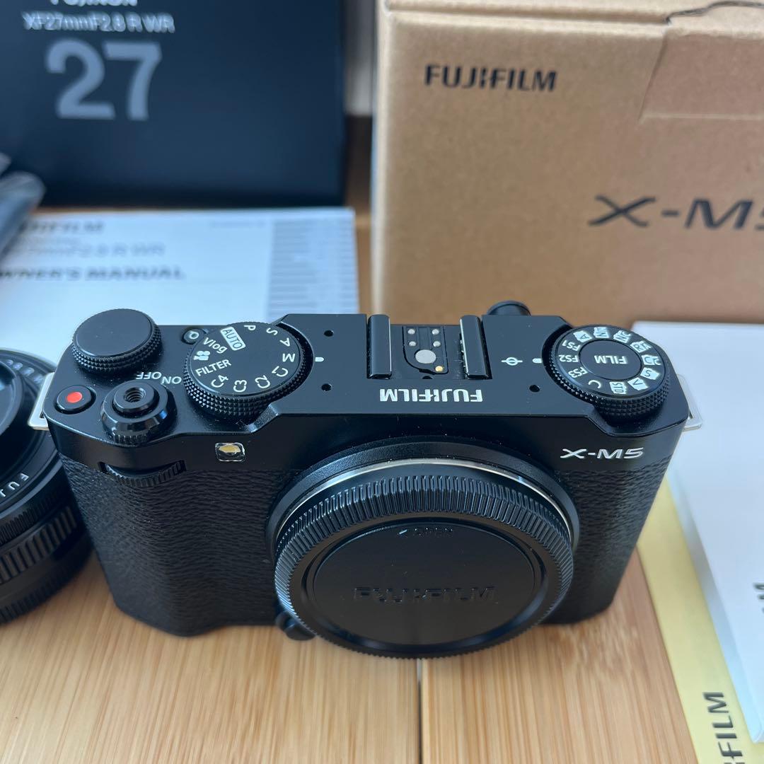 デジタルカメラ Fujifilm X-M5 XF27mm F2.8 WR