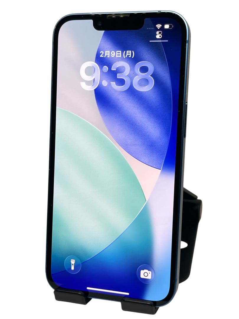 【良品】iPhone13 128G ブルー　バッテリー100%