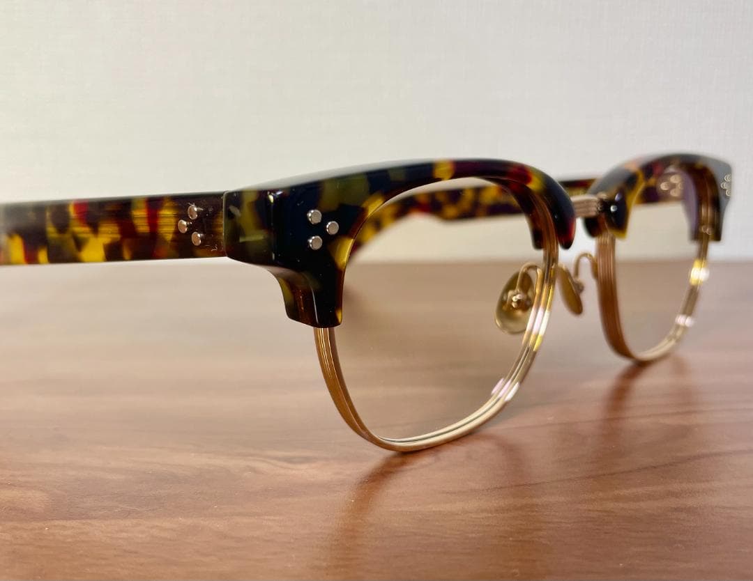 正規品 MOSCOT TINIF SUN TORTOISE GOLD 48