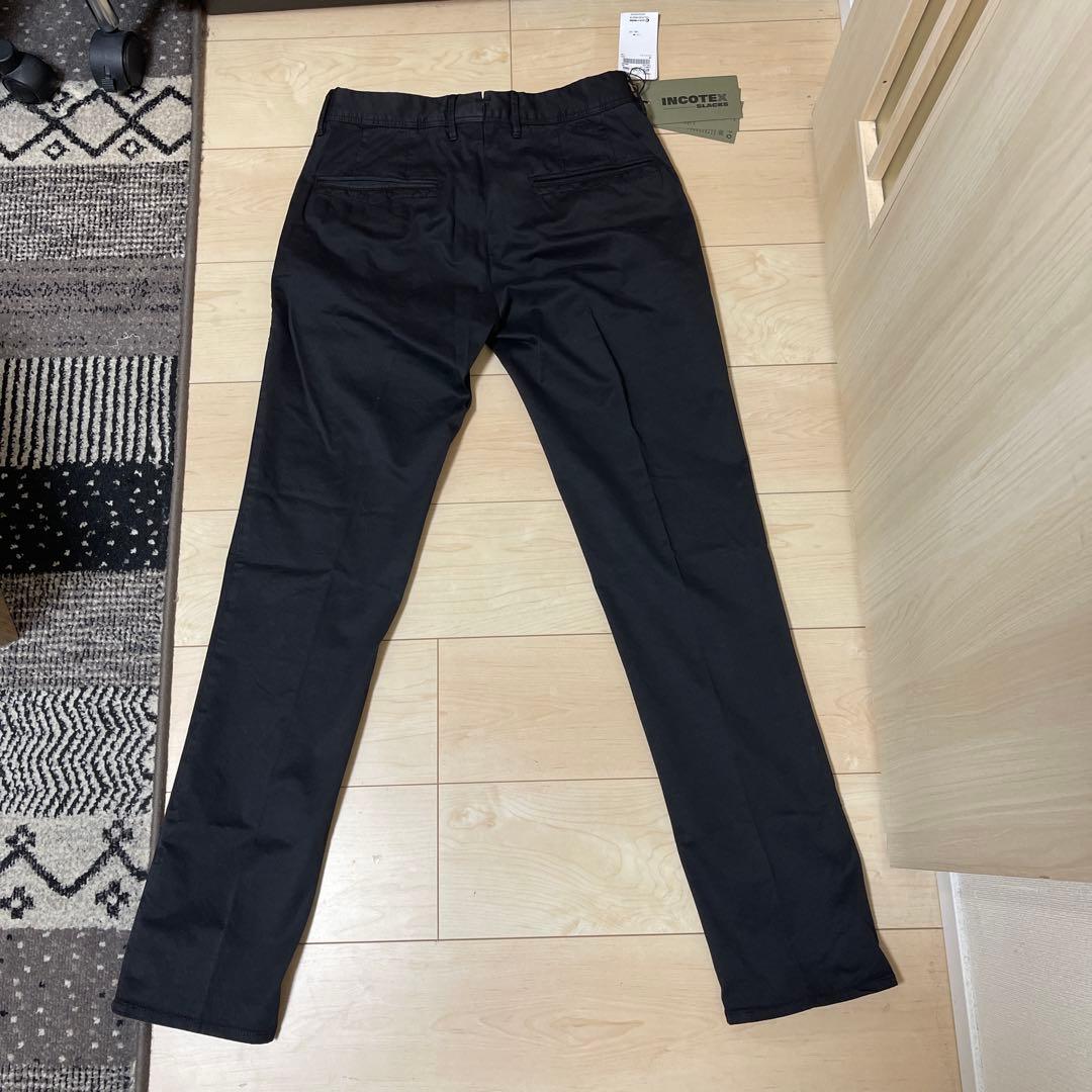 【新品未使用】INCOTEX 100型 春夏 W30 ブラック