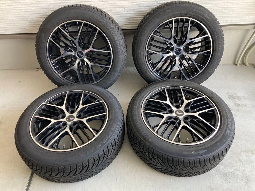 アルファード30で使用　ホイール&スタッドレスタイヤ　225/55R/18