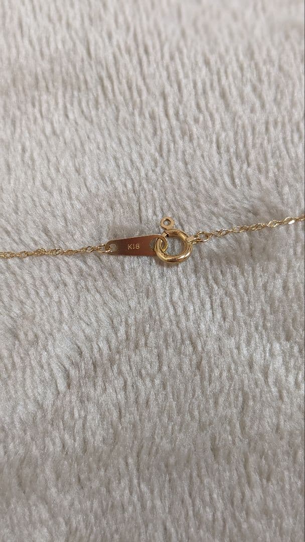 K18 スクリューチェーン ネックレス ゴールド 50cm