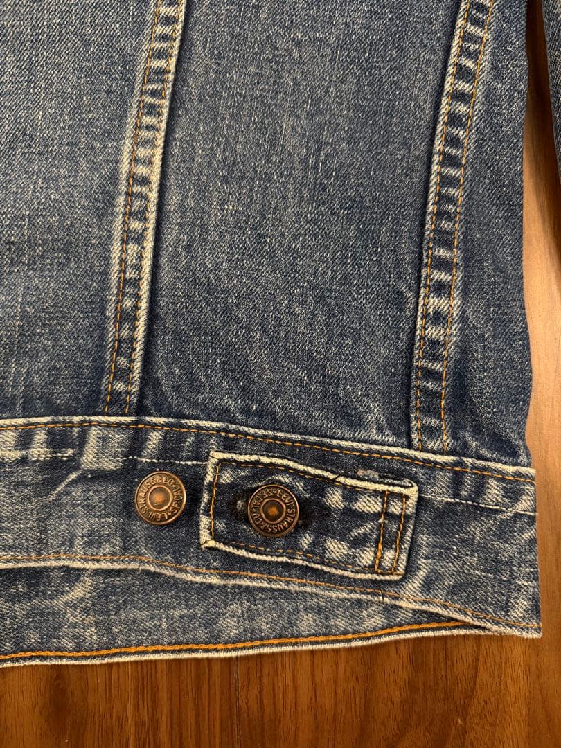 Levis 70505-0217 70s 横ケアタグ デニムジャケット 40