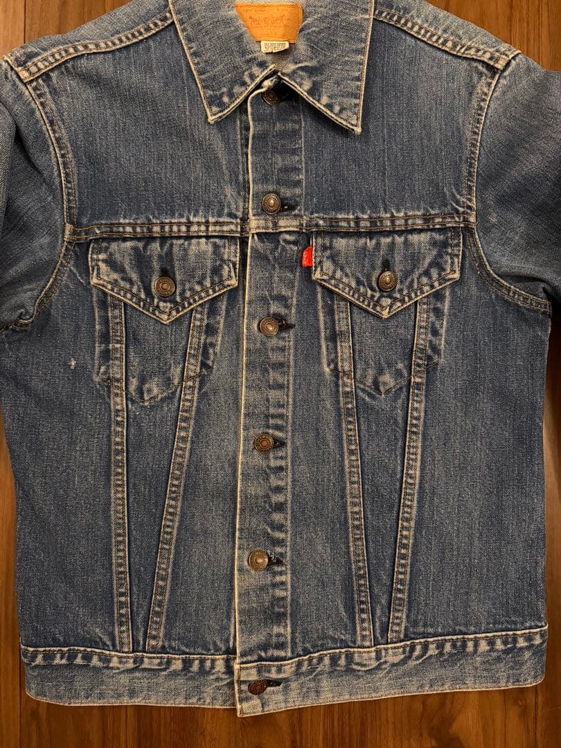 Levis 70505-0217 70s 横ケアタグ デニムジャケット 40