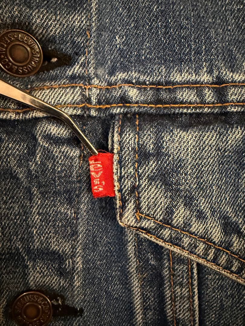 Levis 70505-0217 70s 横ケアタグ デニムジャケット 40