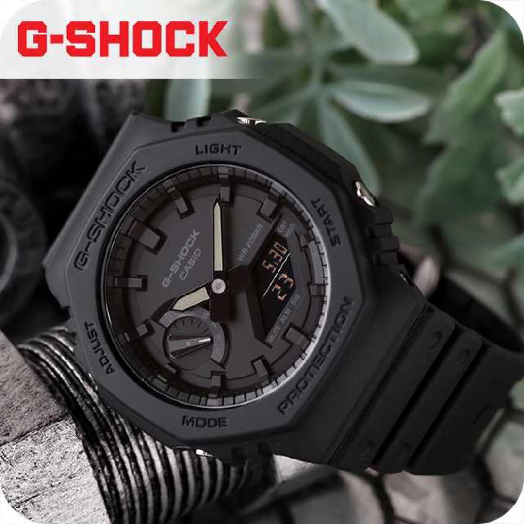 【未使用】CASIO G-SHOCK GA-2100-1A1DR オールブラック