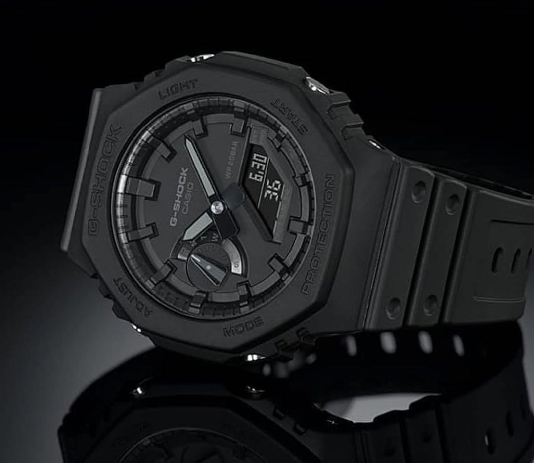 【未使用】CASIO G-SHOCK GA-2100-1A1DR オールブラック