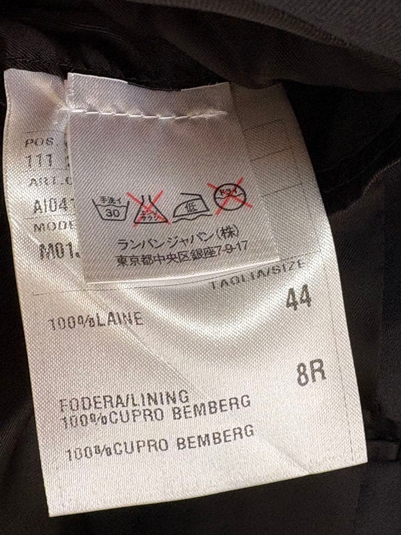 ランバン　Lanvin　2012SS　1Bテーラードジャケット　ルカ