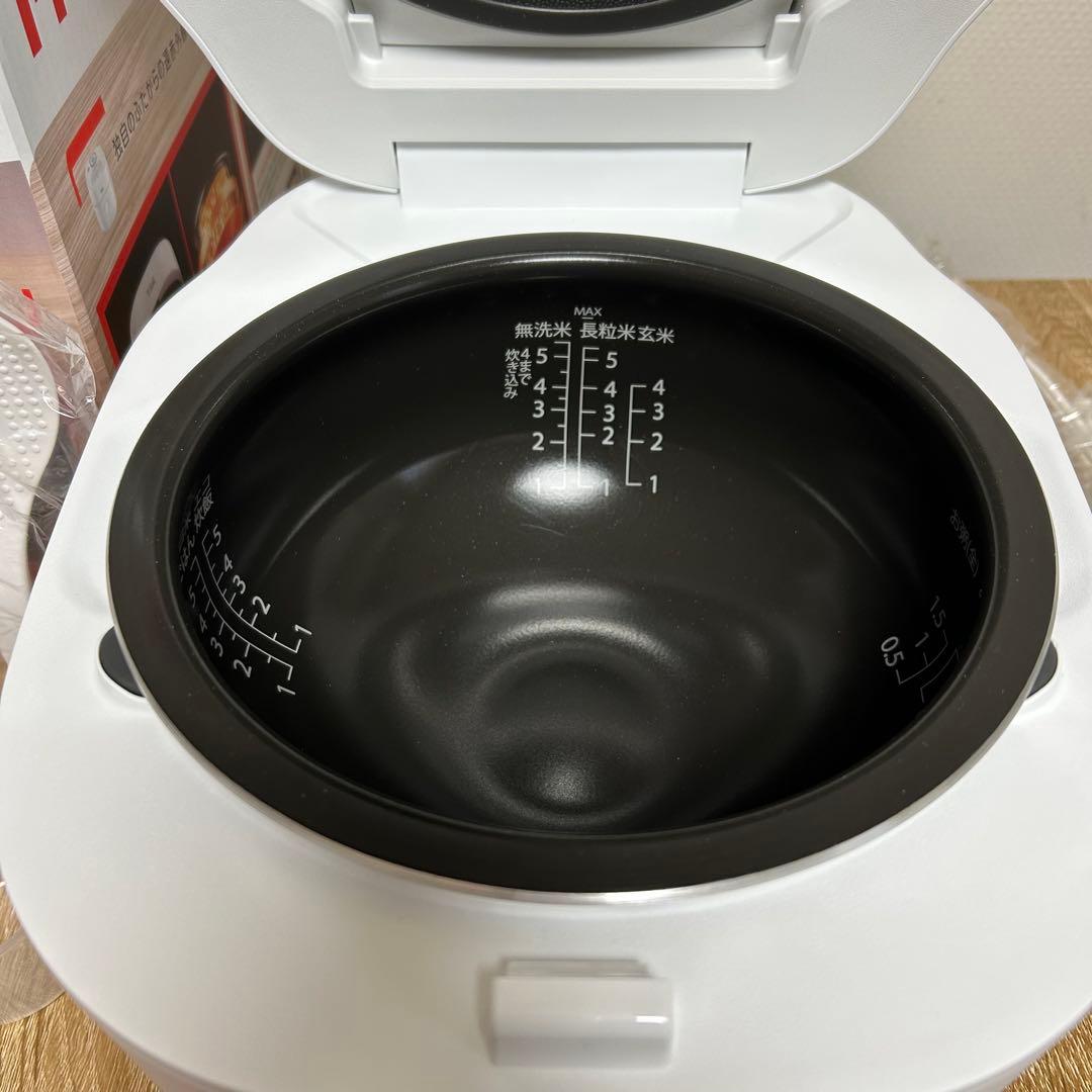 【限界価格】炊飯器 5.5合 ホワイト T-fal(ティファール)