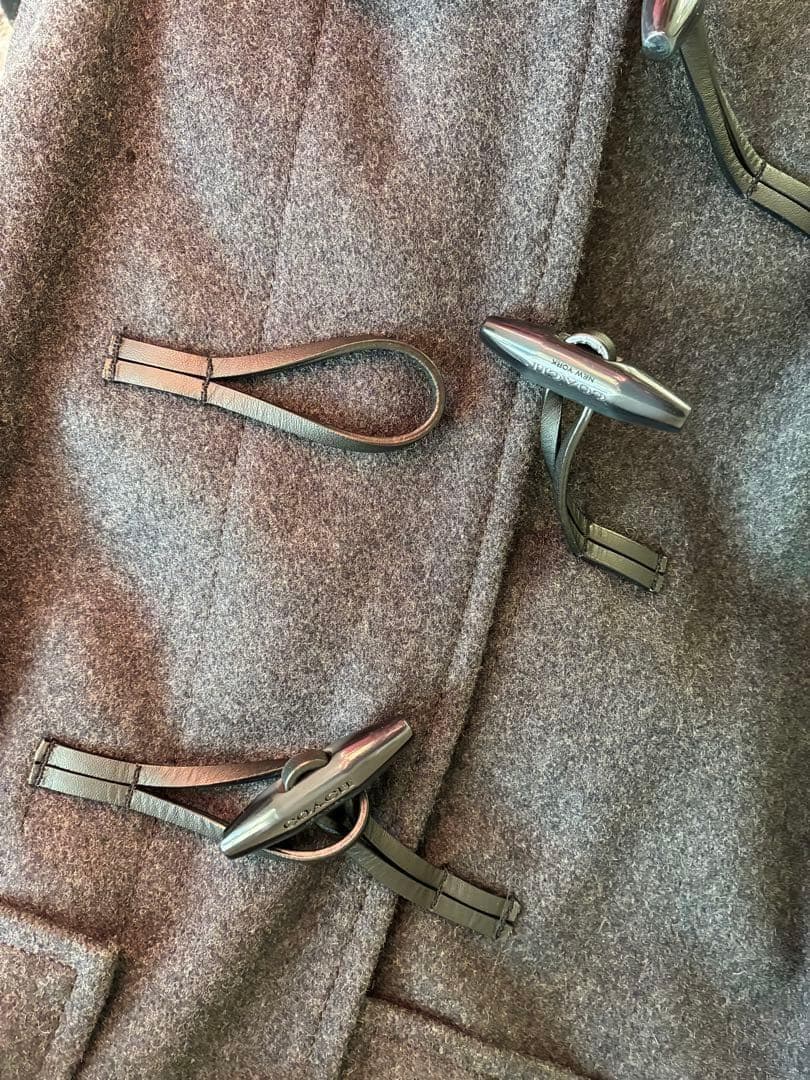 最終価格　未使用新品　COACH　ダッフルコート　メンズ　XS