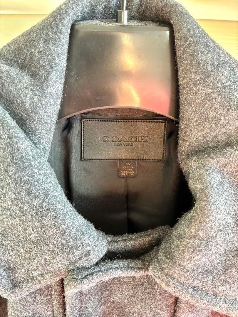 最終価格　未使用新品　COACH　ダッフルコート　メンズ　XS