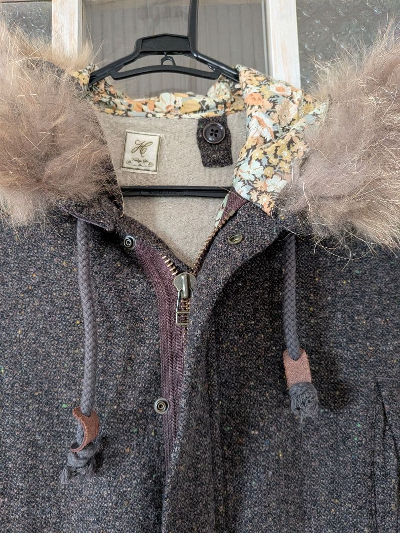 ハグオーワー 　モッズコートライナー付 リバティ CLOTH＆CROSS