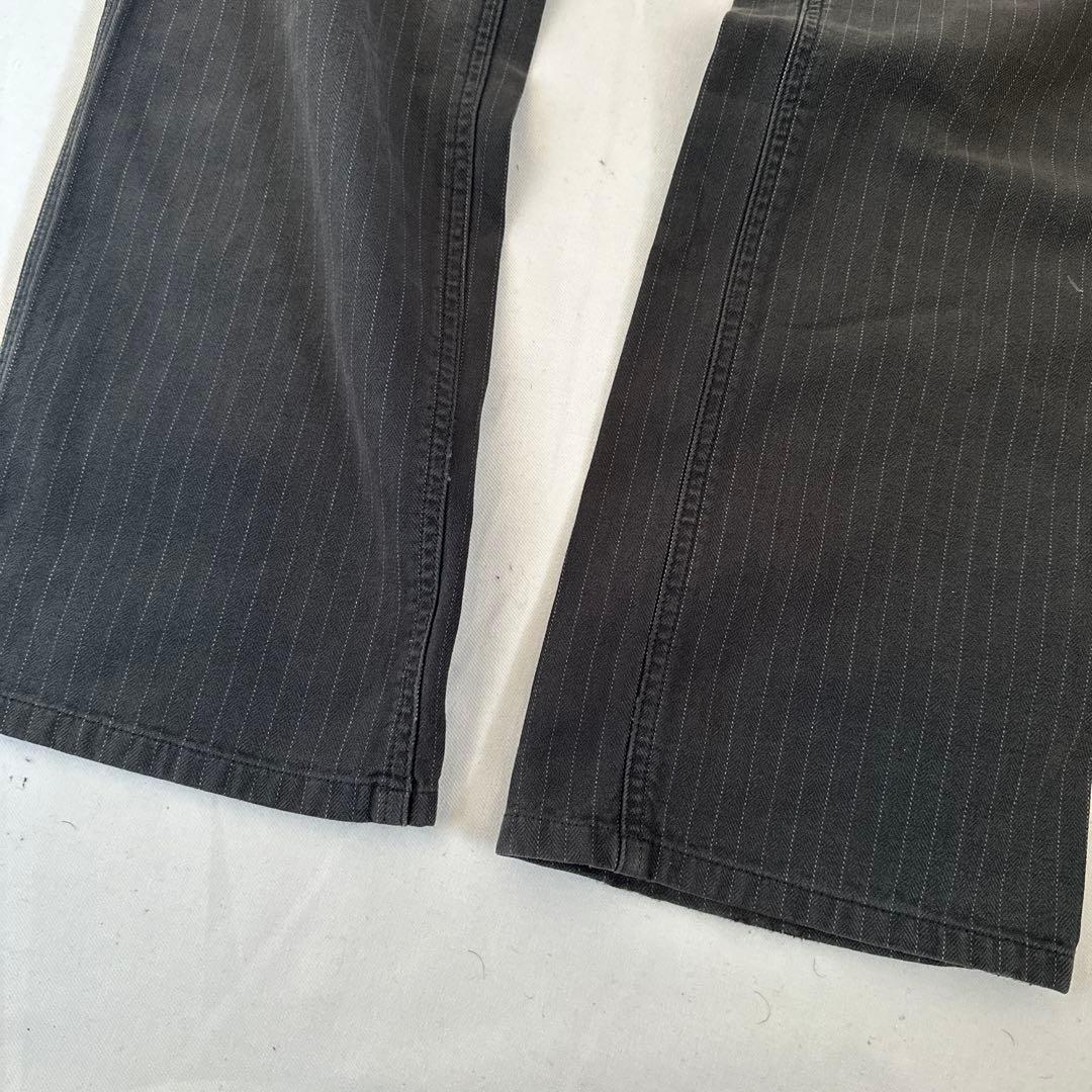 90's-00's OLD STUSSY ストライプペインターワークパンツ