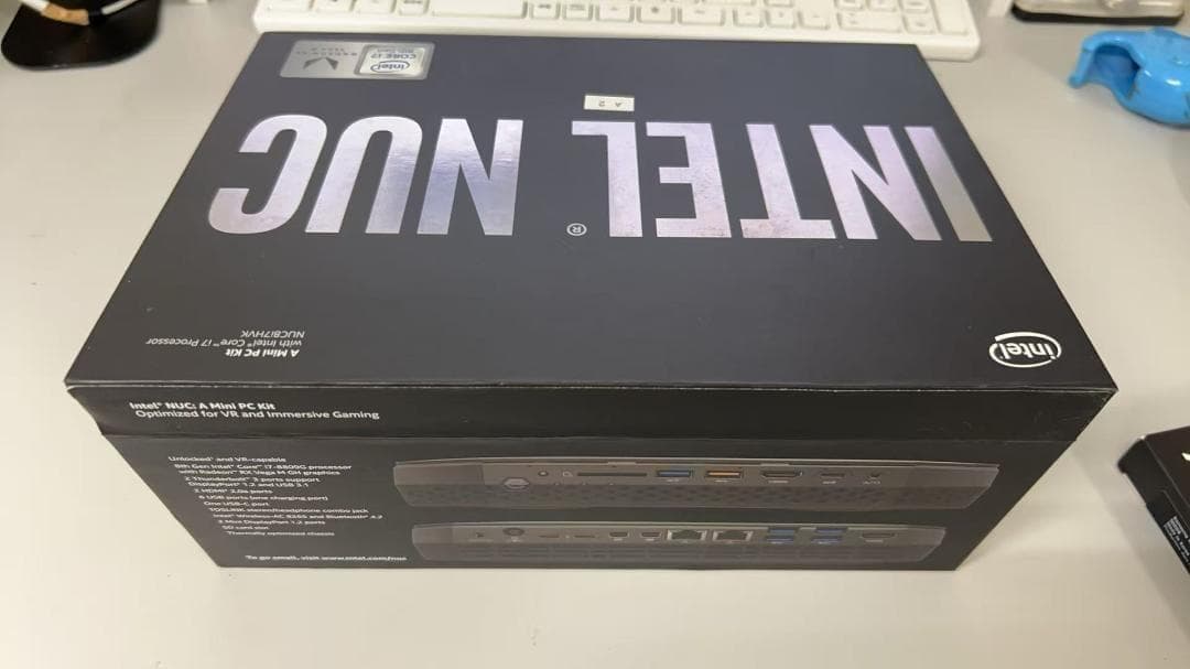 Intel NUC Kit NUC8i7HVK 16GB/SSD512GB 美品