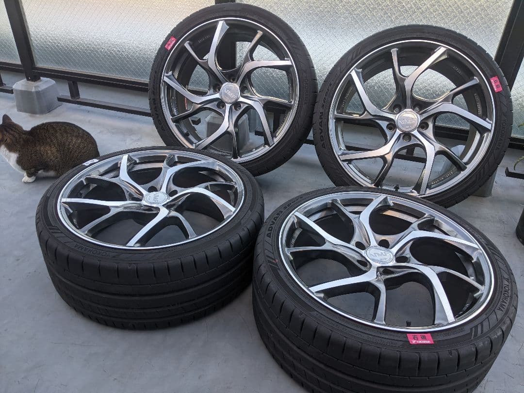 ベンツ等 輸入車に 鍛造 RAYS VMF C-01 FORGED 19インチ