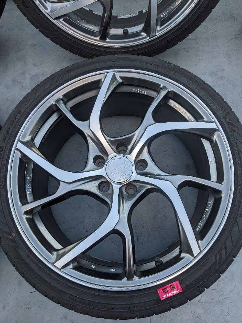 ベンツ等 輸入車に 鍛造 RAYS VMF C-01 FORGED 19インチ