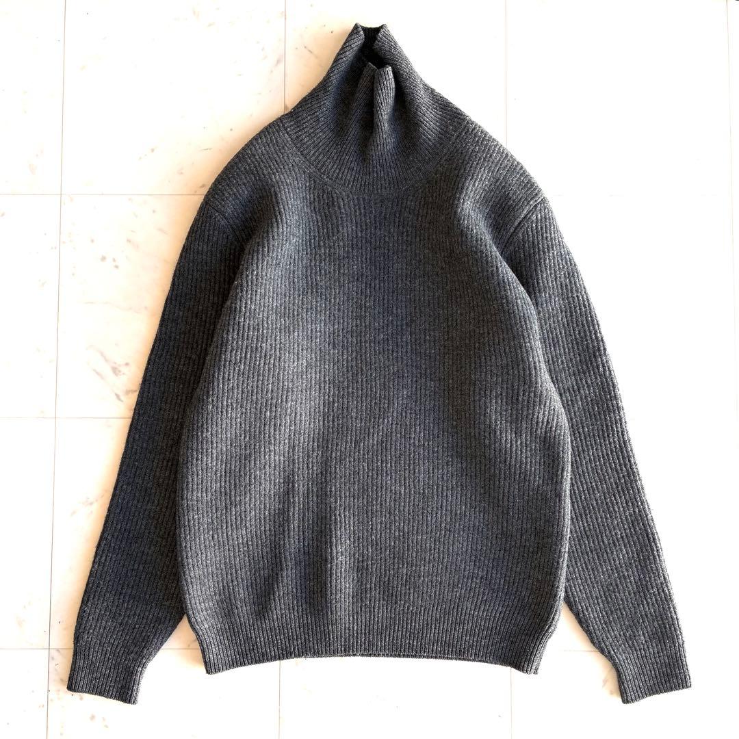 トップス AURALEE Milled French Merino Rib Knit 5