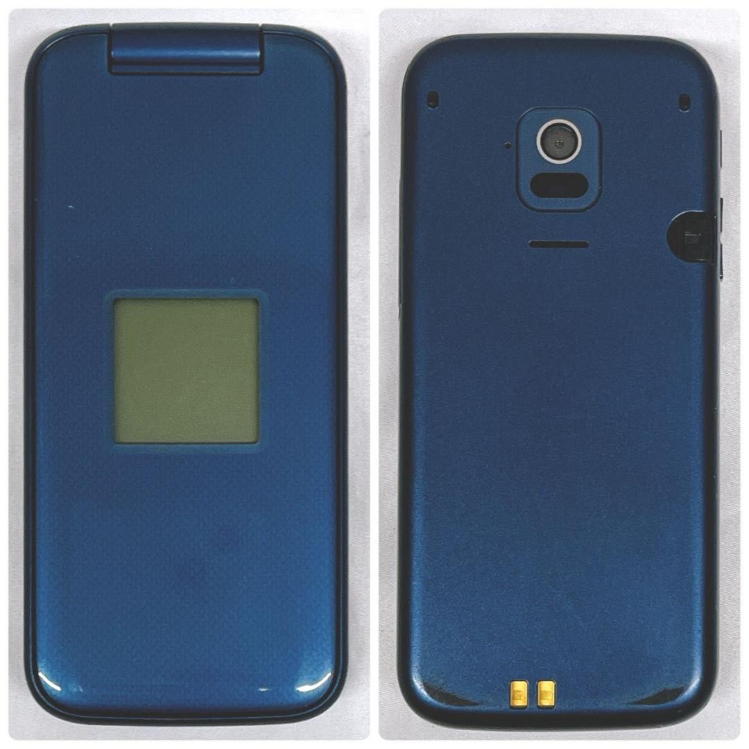 NTTドコモ らくらくホン F-01M ネイビー FCNT