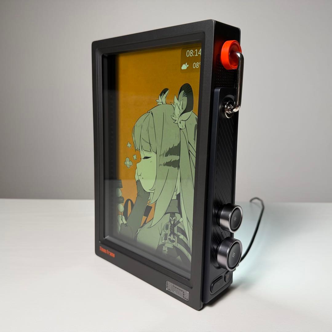 Divoom Times Frame デジタルディスプレイ ブラック