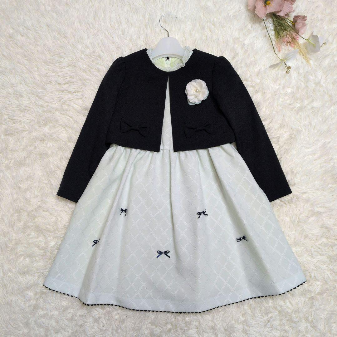120 ショパン Chopin 女の子 ワンピース 卒園式 入学式 アンサンブル