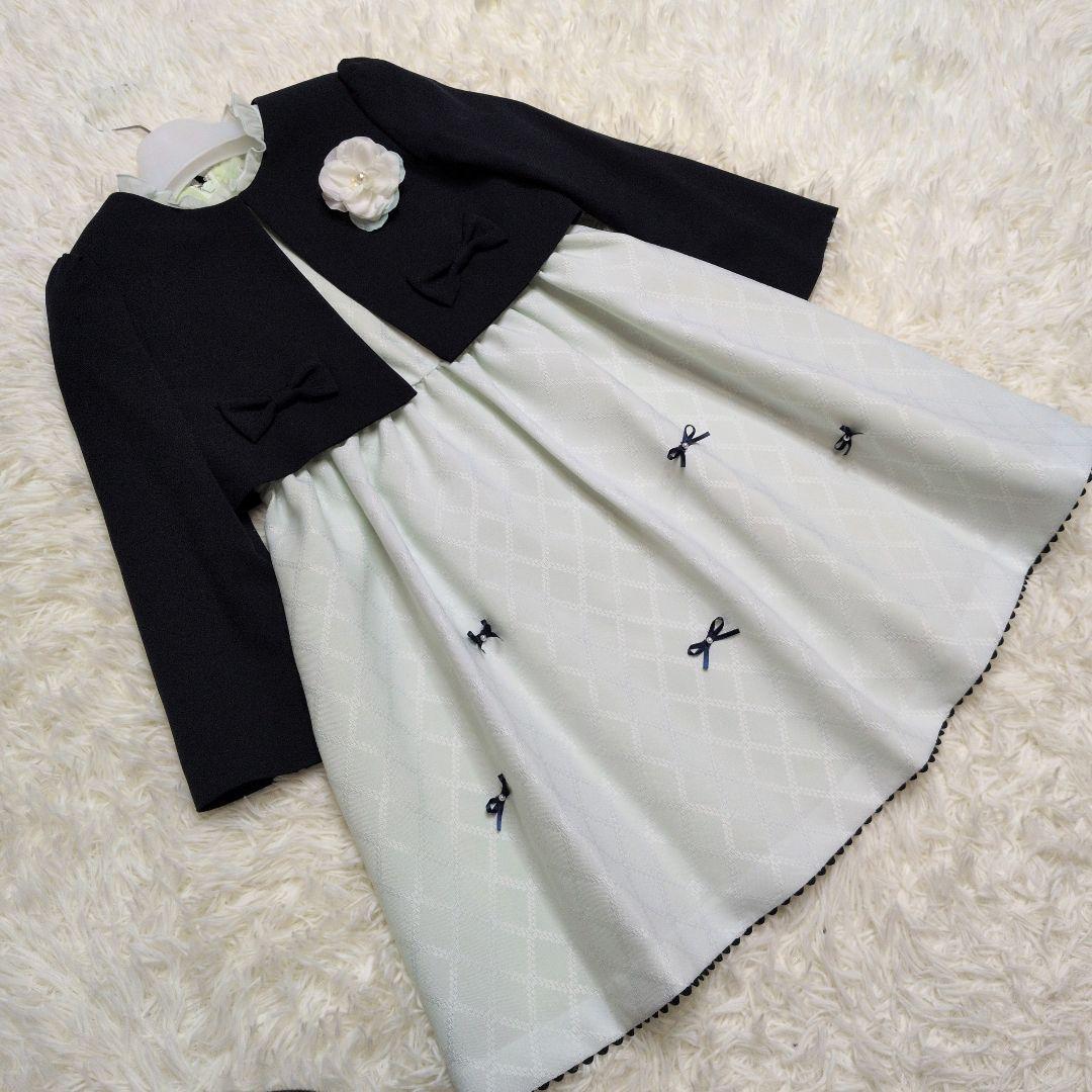 120 ショパン Chopin 女の子 ワンピース 卒園式 入学式 アンサンブル