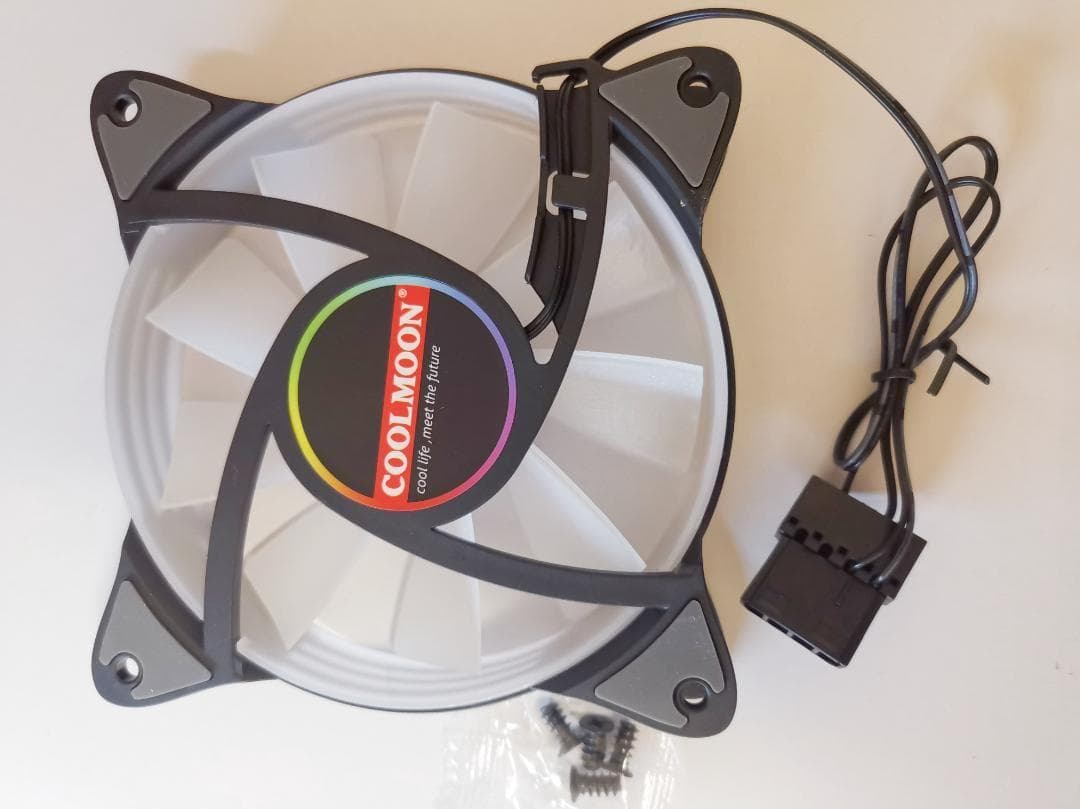 32個セット COOLMOON LEDファン リングライト 新品 長期保管品