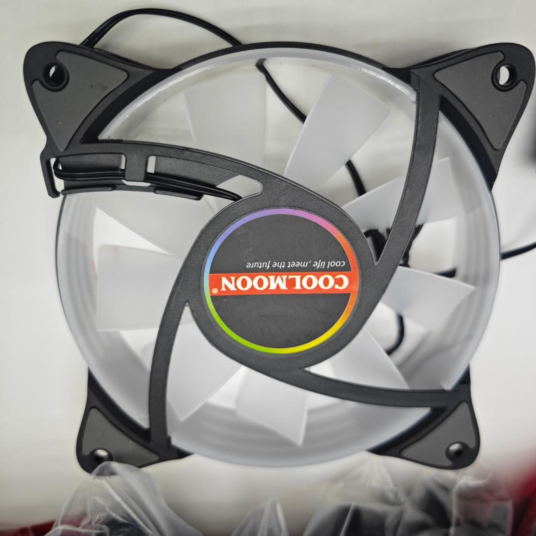 32個セット COOLMOON LEDファン リングライト 新品 長期保管品