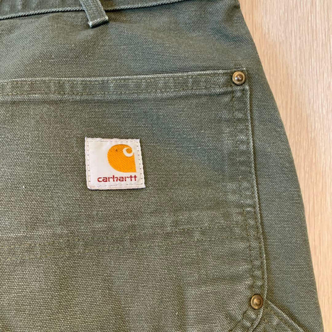 【レア】カーハート ダブルニー 34×30 アメリカ製 made in USA