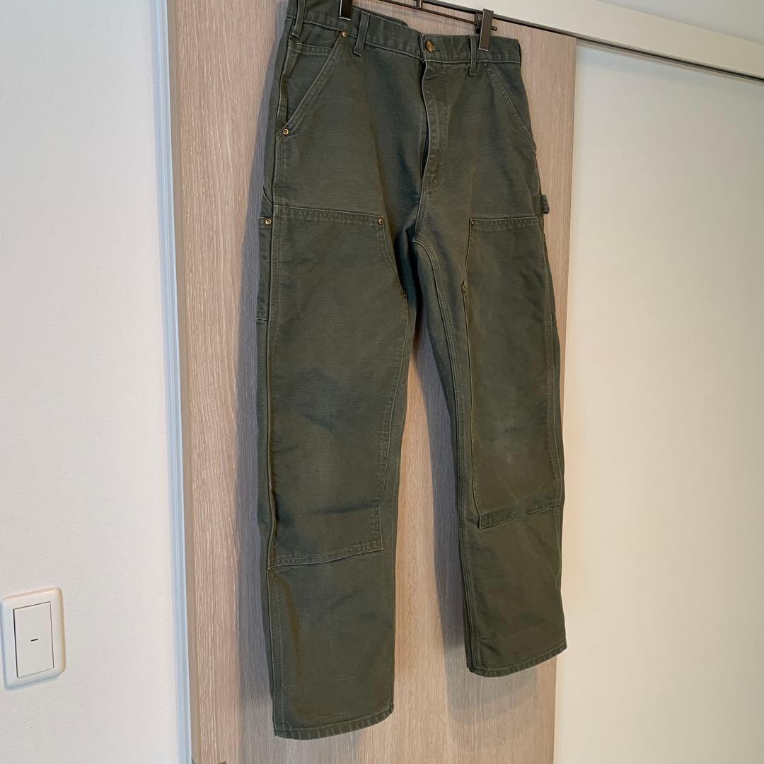 【レア】カーハート ダブルニー 34×30 アメリカ製 made in USA