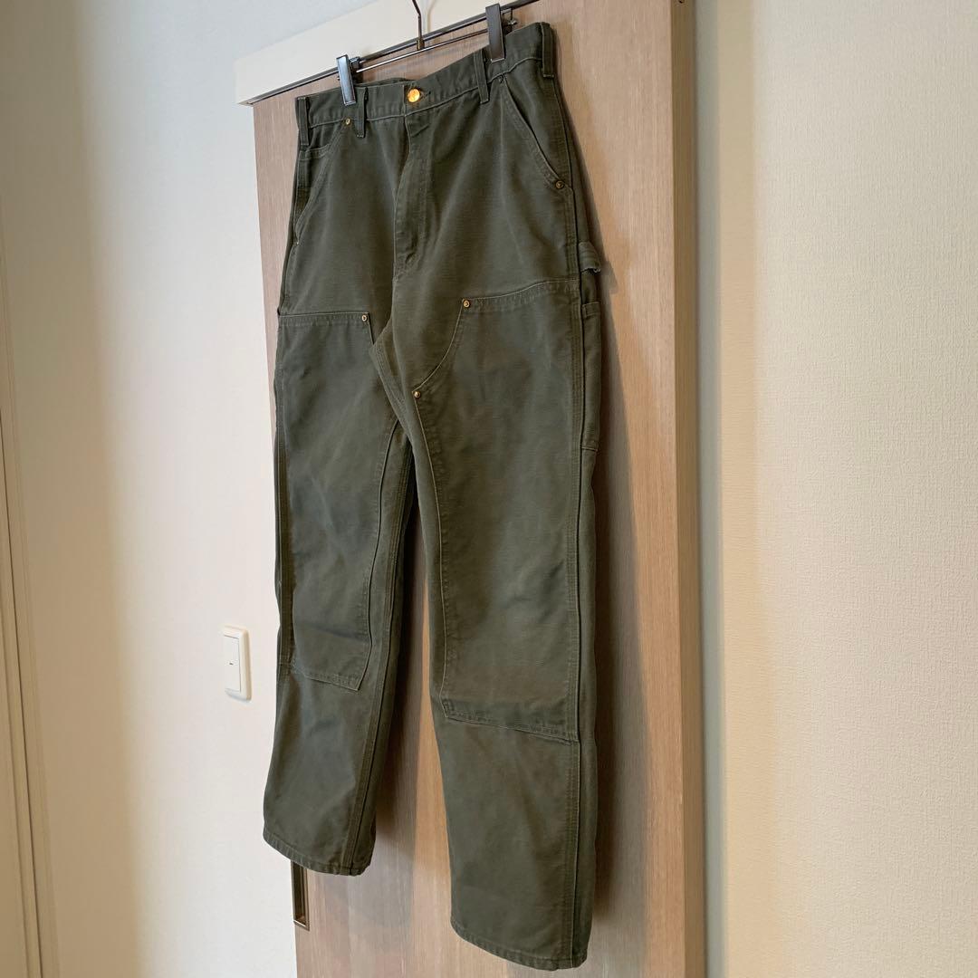 【レア】カーハート ダブルニー 34×30 アメリカ製 made in USA