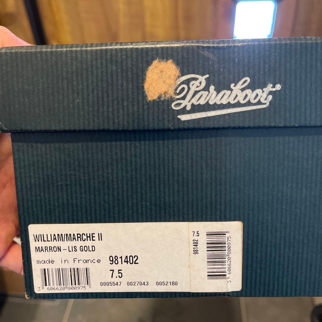 パラブーツ　ウィリアム　UK7.5