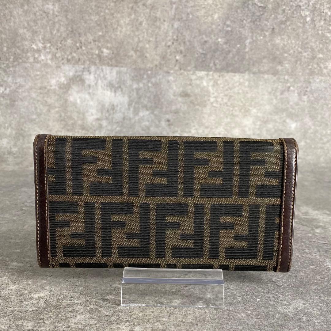 小物 Vintage Fendi Zucca long wallet