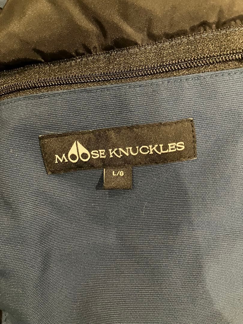 Moose Knuckles ダウンジャケット ネイビー