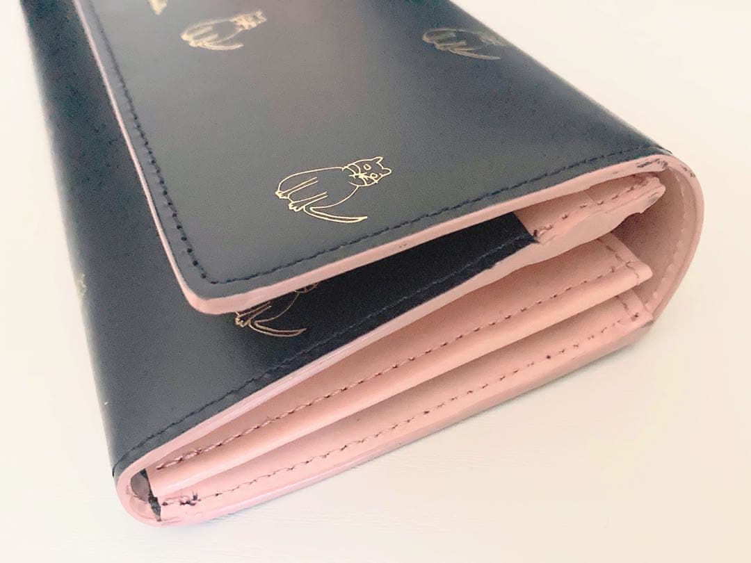 Paul Smith ネコ柄 長財布