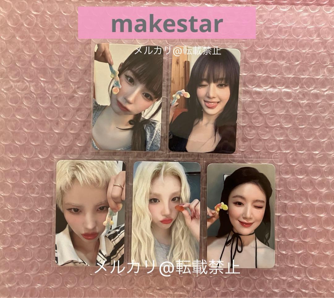 i-dle We are makestar サイン会 特典トレカ 5枚セット