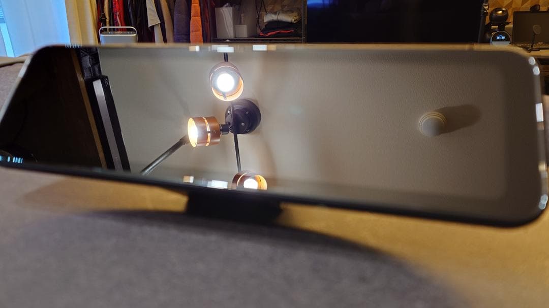 ＜中古美品＞PORMIDO PRD81C／爆光ミラー型ドライブレコーダー