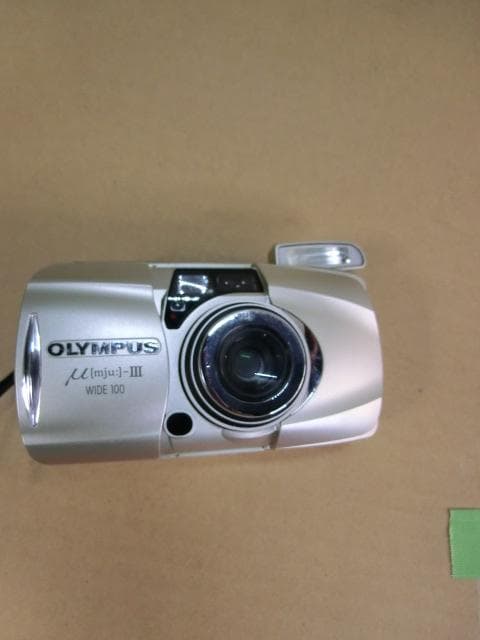 182：OLYMPUS　μ[mju]-III　フィルムカメラ　ジャンク