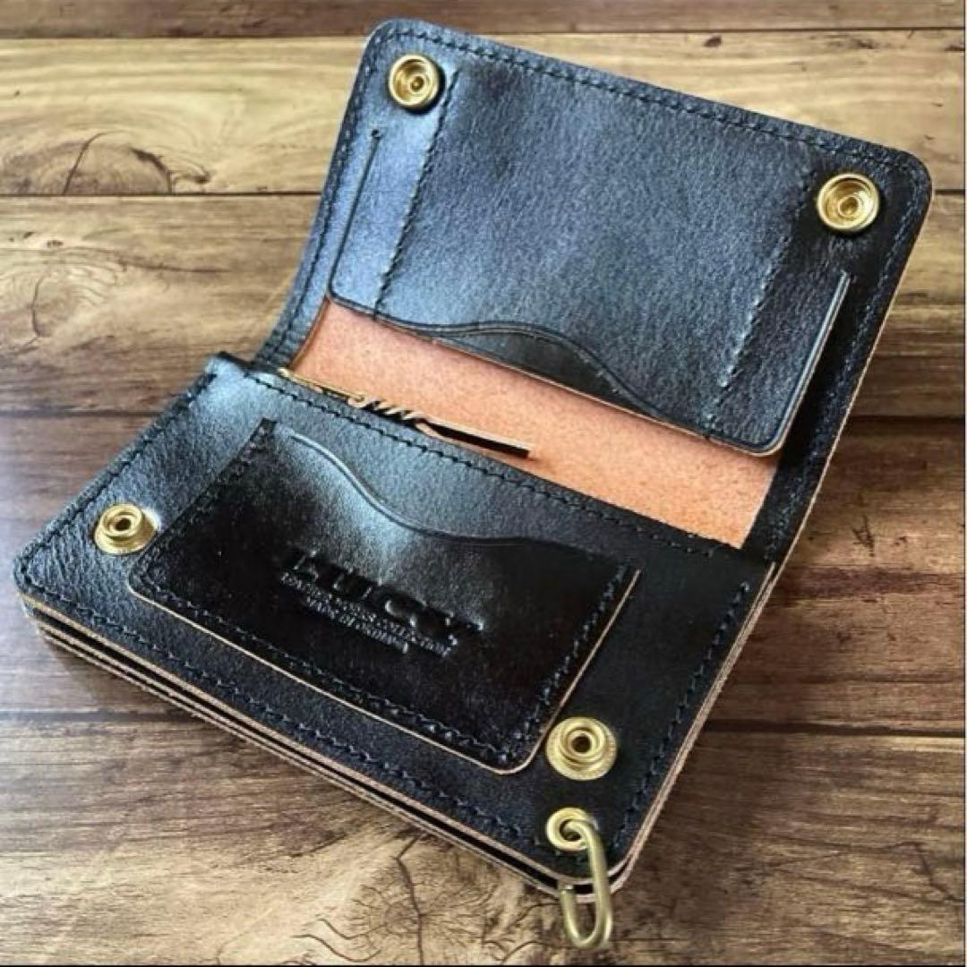 【チコ　outinanders】トラッカーウォレット【お札を折らずに収納】